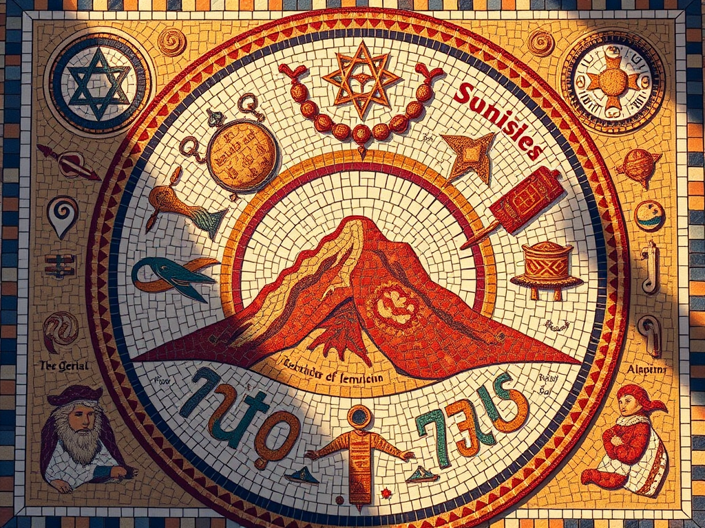 El mosaico de Abraham: Guardianes, iniciados y la invención de la «patria portátil»
